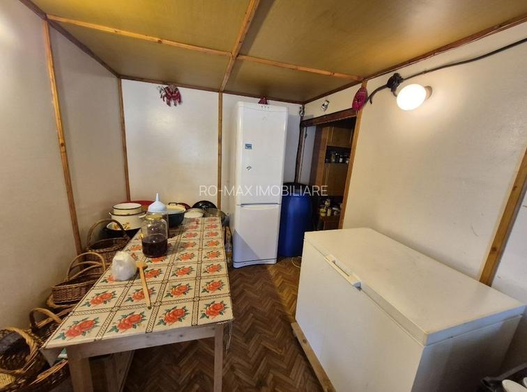 Cabana de lemn cu fundatie 86 mp+ livada pomi fructiferi+teren 847 mp - 8