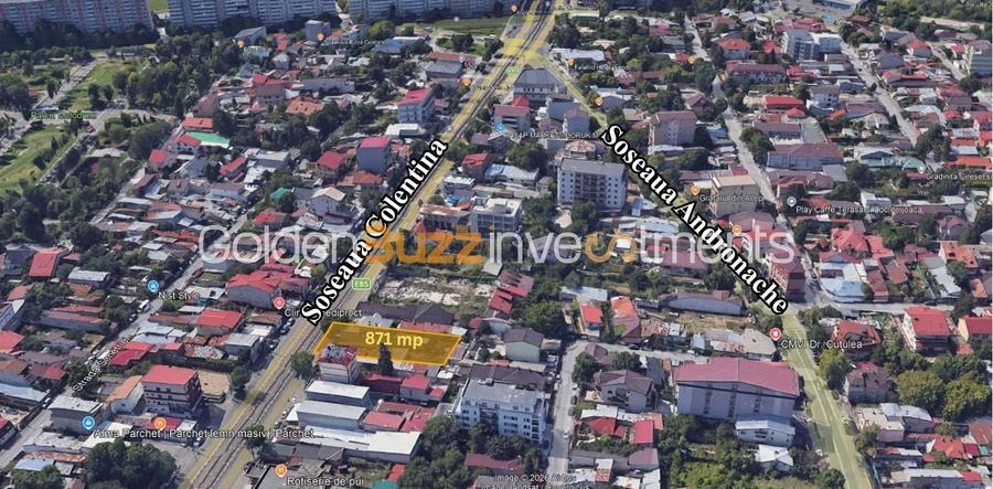Teren 871 mp Șoseaua Colentina | AUTORIZAT | S+P+3E+4ER
