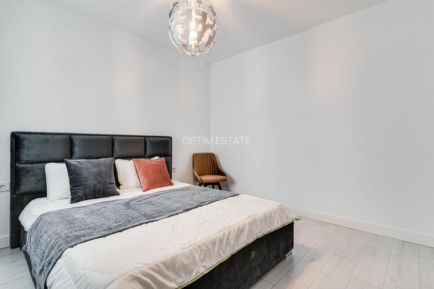 NOU! 3 camere, mobilat LUX , 2 bai , PARCARE - PIPERA - 5