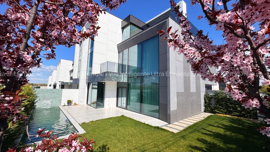 NEXO Nature FINALIZAT - Vile SMART -  Living Înalt de 7 Metri, Piscina încălzită - 2