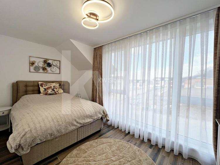 Casa noua 4 cam. moderna, mobilata si utilata, curte. 10 min. de Sibiu  - 8