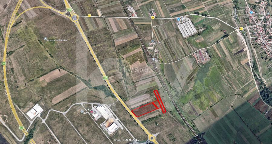 De Vanzare Terenuri 16.232 mp - Zona industriala Selimbar - 11
