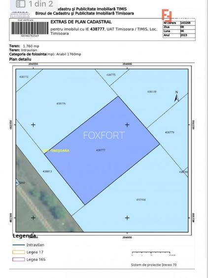 Teren intravilan 3546 mp, S+P+2E+M, Calea Torontalului - 3