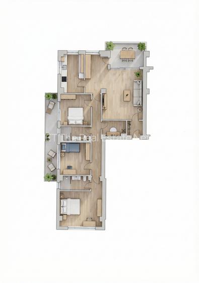 Apartament 4 camere – Pipera - Erou Iancu Nicolae – 175 mp – 2 parcări - 2