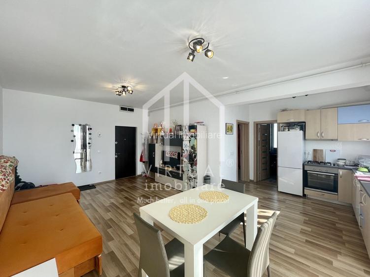 Apartament cu 2 camere, loc de parcare, mobilat si utilat - Selimbar - 2