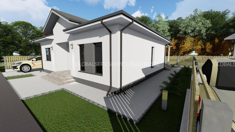 FARA COMISIOANE casa 4 camere P+pod placa incalzire pardos pompa caldura beci - 9