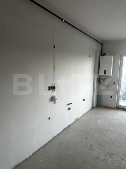 Apartament 2 camere, 40 mp, Parcare, Semifinisat, Petrom Baciu - 3