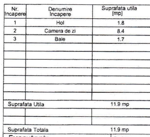 Garsoniera in Focsani, judetul Vrancea. - 13