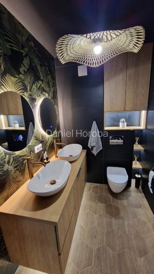 3 camere bloc Mon Jardin, 74 mp, mobilat modern, smart home, parcare subterană - 10