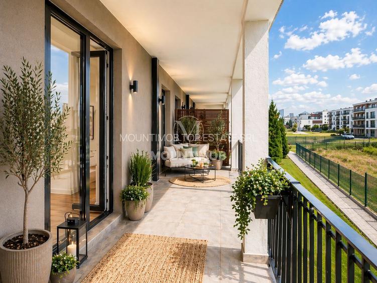 3 camere, Intabulat, Terasa, Parcare, Încălzire pardoseală - 14