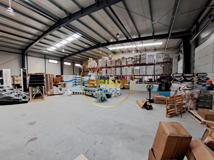 Spatiu industrial clasa A | centura nord-vest | Mogosoaia | 7m inaltime - 5