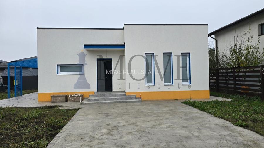 Casa mediteraneana cu 3 camere si curte generoasa- comuna Berceni - 20