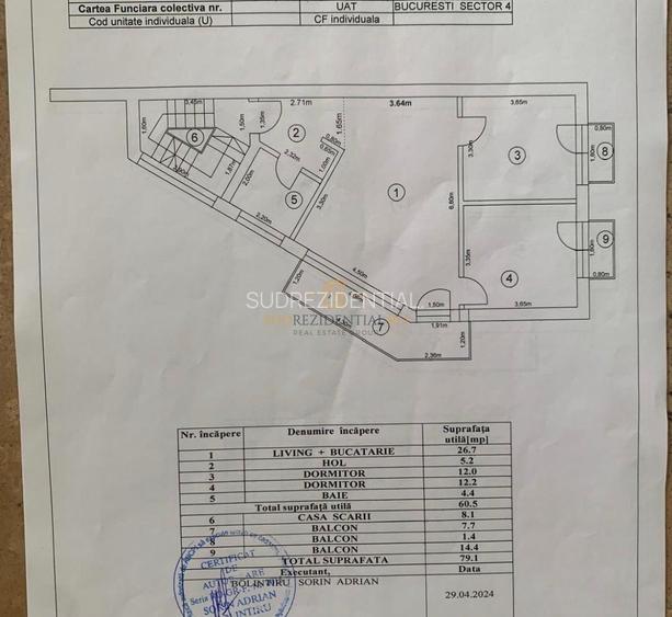 Vila individuala P+2+M, 265 mp, zona Piata Sudului-Brancoveanu - 1