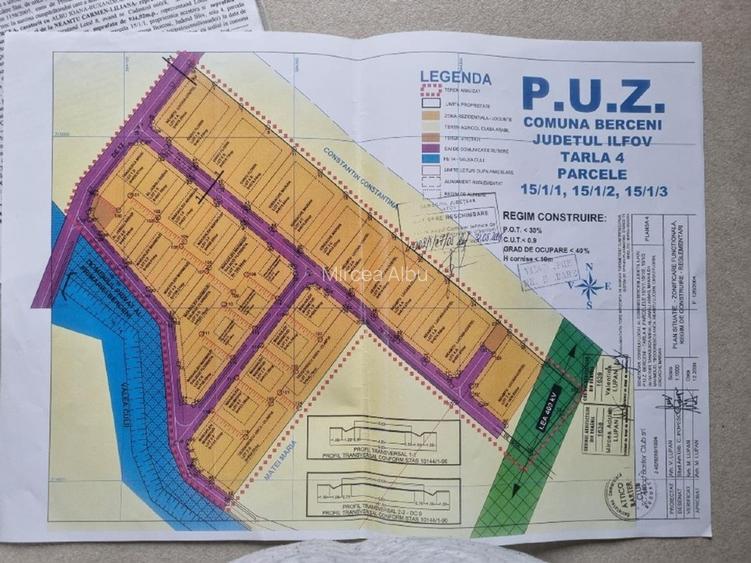 2 terenuri intravilane Str. Bistrita, com Berceni - 3