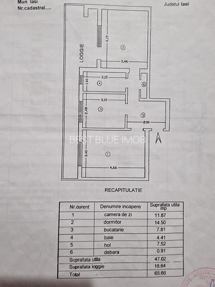 Apartament de vanzare, 2 camere, bine compartimentat, Nicolina, 1986, etaj 3 - 7