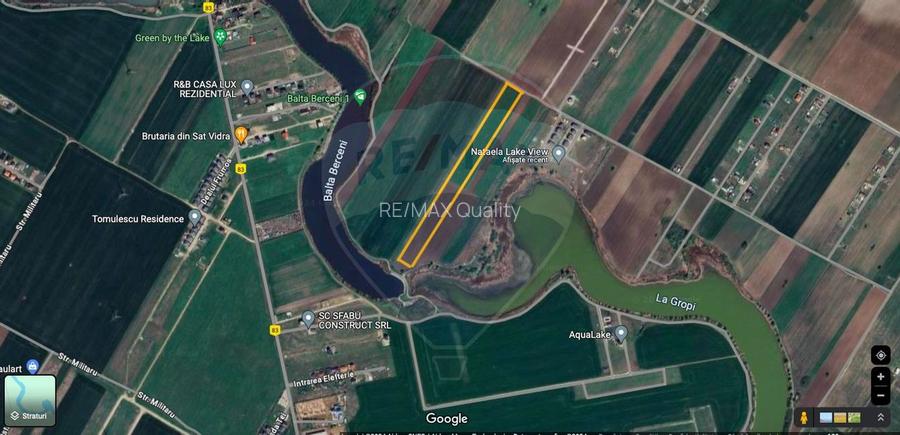 Teren 11906 mp extravilan, rezidential, industrial - in Berceni - 2