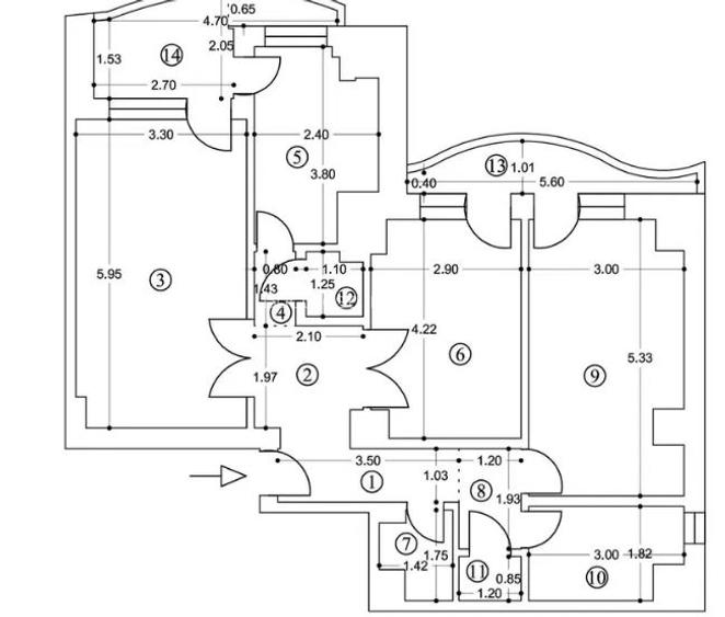 Apartament 3 Camere,B-dul Unirii,bl.1990,et.2/7,DECOMANDAT,2 bai,2 balcoane - 5