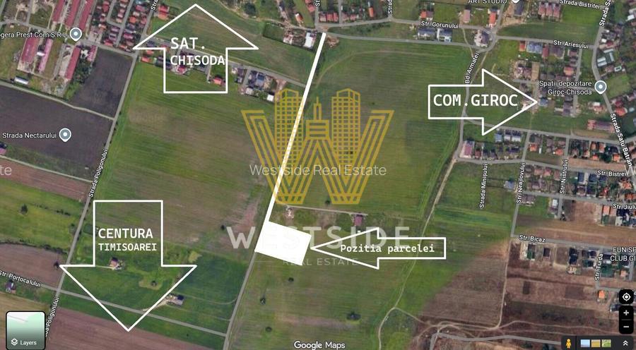 Teren de vanzare, in Chisoda, Timisoara - 3