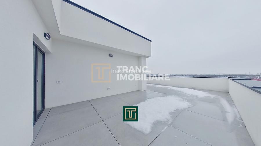 Penthouse 3 camere terasă panoramică cu vedere 300° Bloc nou Micălaca - 7