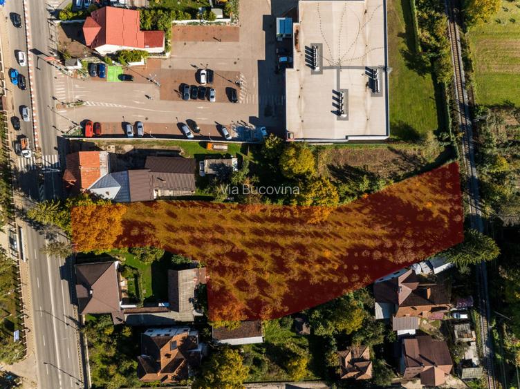 Vanzare teren investitie retail in Gura Humorului - Bld. Bucovinei - 2