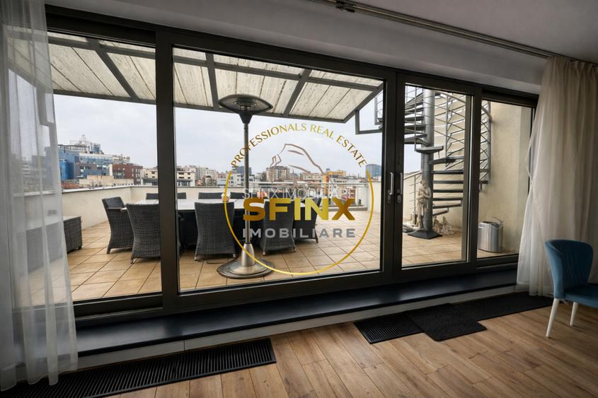 Penthouse de vanzare | Dacia / Romana | 182 mp utili | 280 mp terasa - 2
