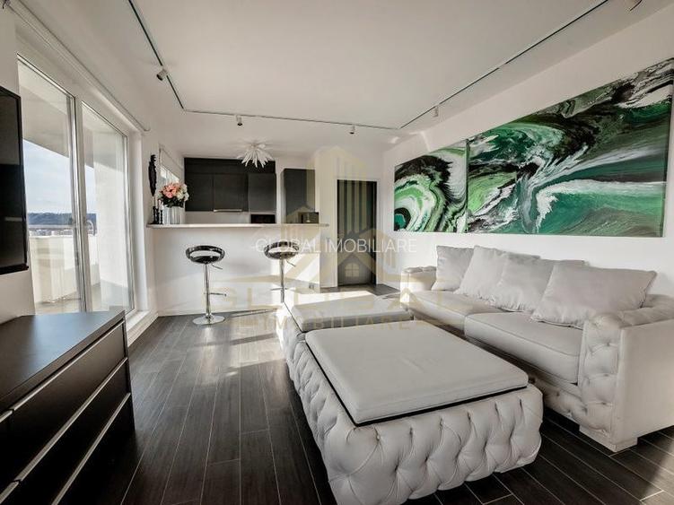 Penthouse 3 camere Lux , TOTUL NOU, parcare terasa zona Platinia Mall - 13