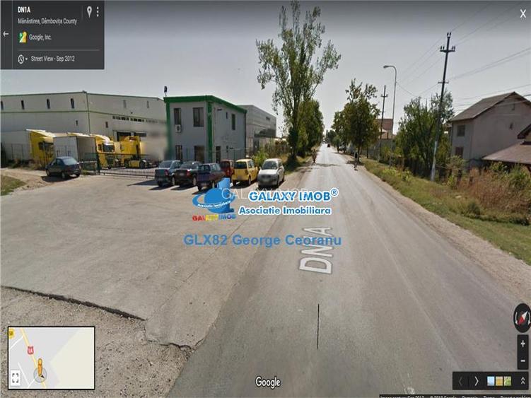 Vanzare teren  intravilan indust 38500mp zona Buftea Crevedia Kaufland - 8