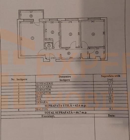 Apartament 3 camere de vânzare în Tomis Nord - Constanța