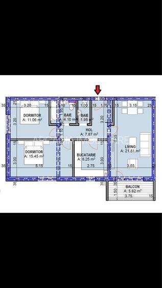 Inchiriere apartament 3 camere | 1 Decembrie 1918 | Parcare | Centrala proprie - 8