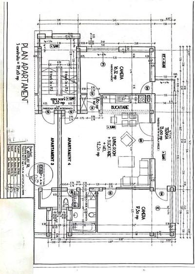 Apartament 114mp, bloc nou, etaj 1, loc de parcare, zona Lipovei - 1