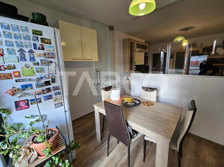 Apartament 2 camere mobilat utilat balcon si parcare in Magnolia Sibiu - 12