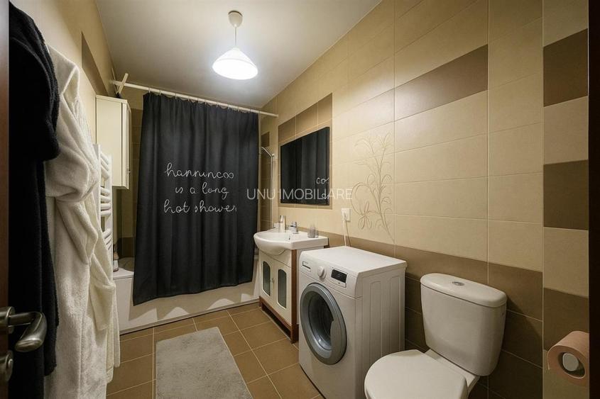 2 camere,etaj 2, 56mp, zona Bucium, bloc nou, mobilat - 7