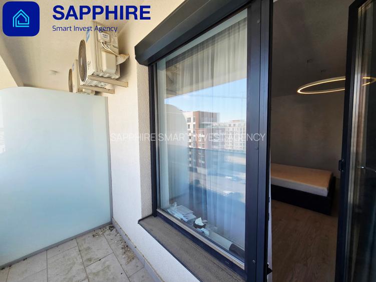 Garsonieră de închiriat Residence 5 Pipera, prima închiriere, mobilat și utilat - 12