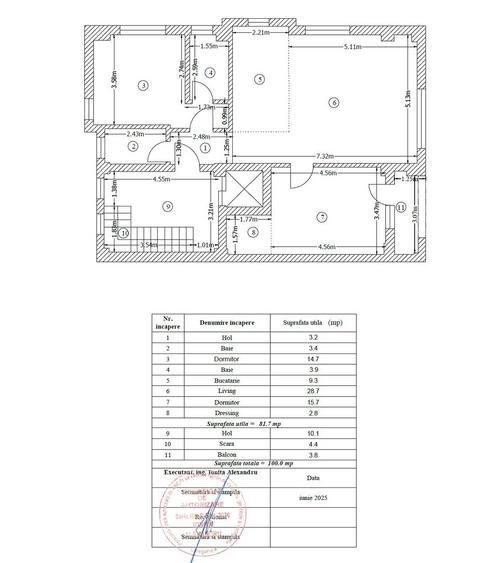 3 camere Aviatiei | bloc nou - 1