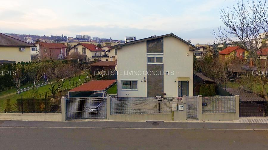 Casa individuala, cu piscina, pe strada privata, cartier Borhanci - 20