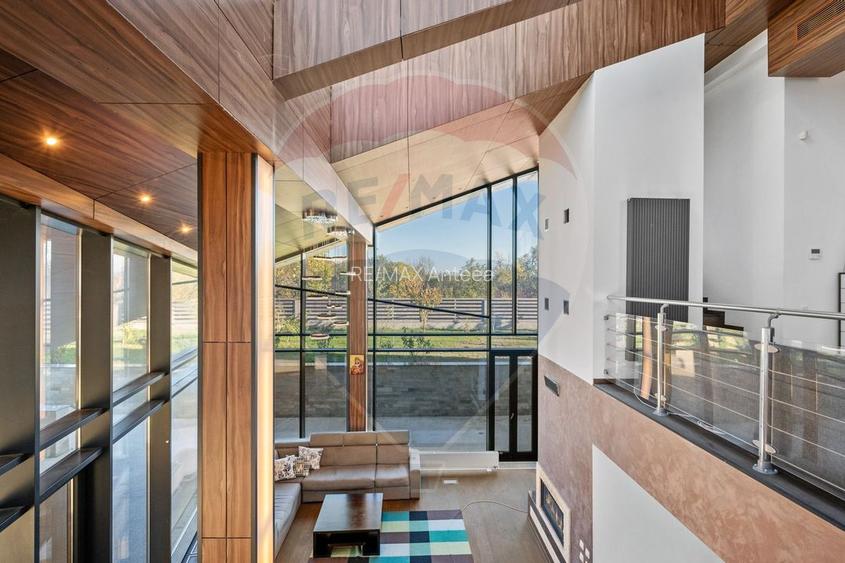 Vilă Futuristă: Eleganță & Inovație la limita pădurii, piscină, 4500mp - 45