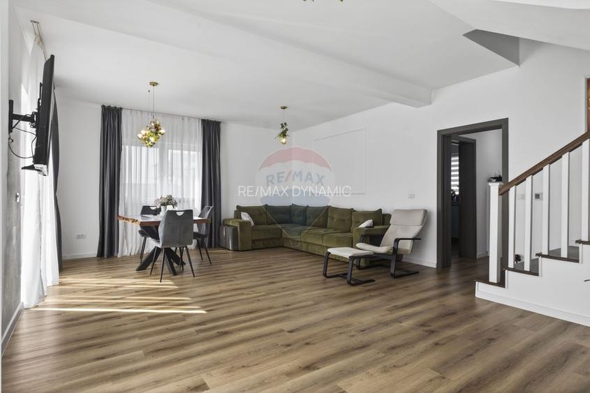 Casă la cheie cu teren 544 mp de vanzare in zona 6 Vanatori,Arad - 13