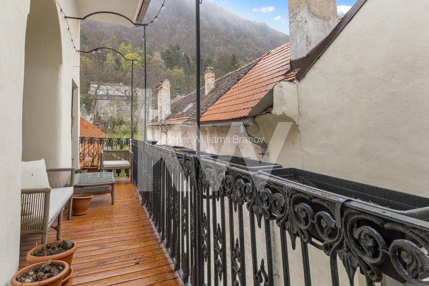 Apartament unic in centrul Brasovului | 142 mp | Terasă cu vedere spre Tâmpa | - 14