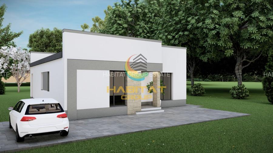 Casa individuala 4 camere, teren 500 mp, ansamblu nou - 3