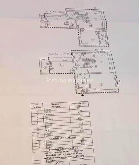 Apartament 5 camere Duplex,2 bai, 3 balcoane,zona Centrala, locuit sau afacere - 11