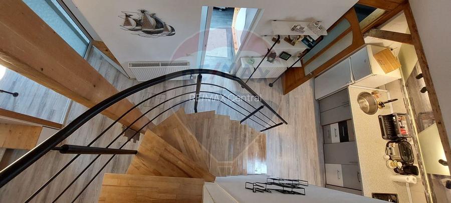 Apartament 3 camere ultracentral, zona STAR, la mansarda - 23