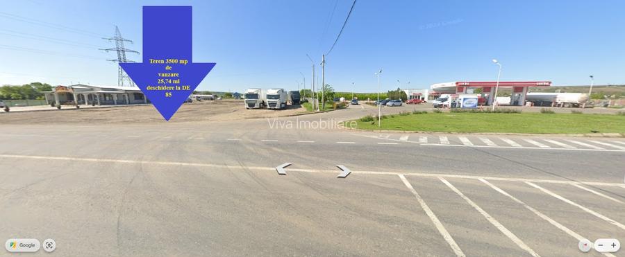 COMISION ZERO% ! -Deschidere la DN28 lângă LUKOIL, TEREN 3500mp parcare tiruri - 4