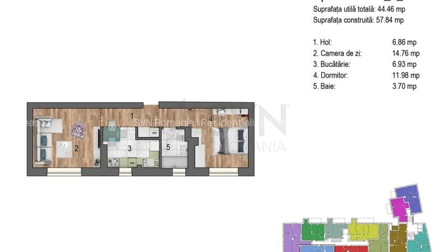 REA1027015 2 camere I Direct Dezvoltator I Timpuri Noi I - 10