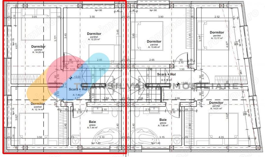 Duplex, 156 mp utili, zona rezidentiala linistita, Dambu Rotund - 7