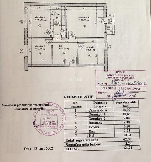 Apartament 3 cam Primăverii - aleea Curcubeului - 2
