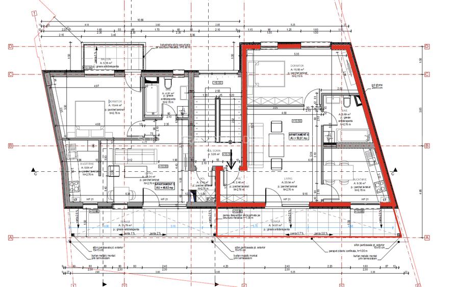 Oportunitate! Penthouse de 2 camere lângă The Office - închiriat cu 800 e/lună! - 11