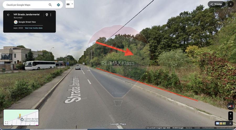 Teren de vanzare,  1,250mp Strada Jandarmerie, Baneasa - 3