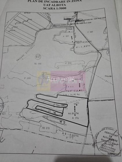 6,26 ha lângă DEx12 Pitești | 2,95 €/mp | acces DJ Pitești–Craiova - 2