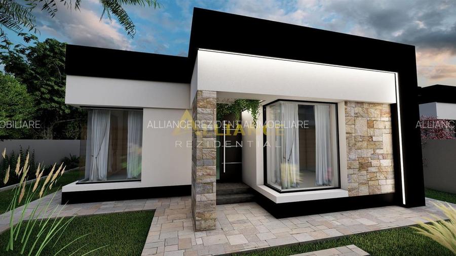 Casa individuala ||4 camere 2 bai || teren 371 mp - 2