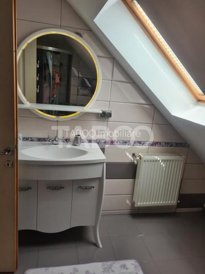 2 Case individuale moderne renovate 500 mp teren de vanzare Sibiu - 17